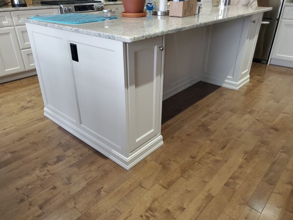 banister paint matched after 3