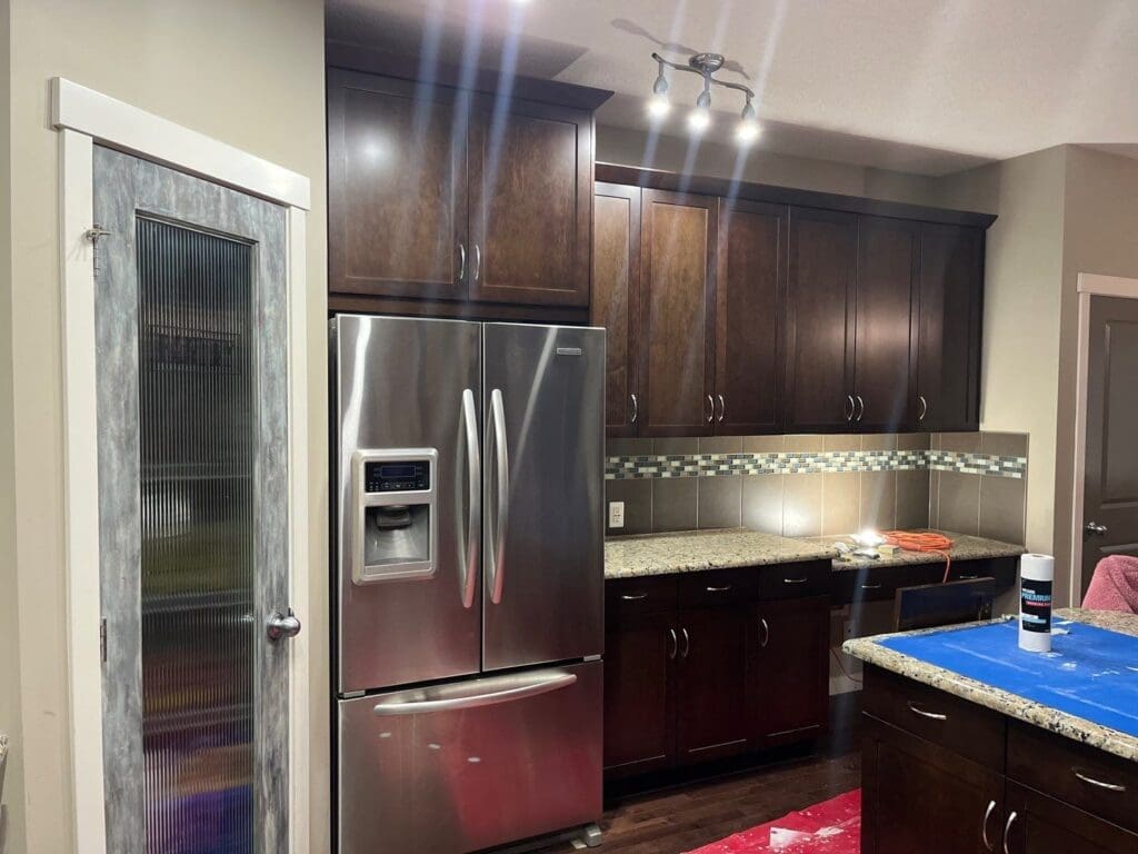 Kitchen Painted White before 1