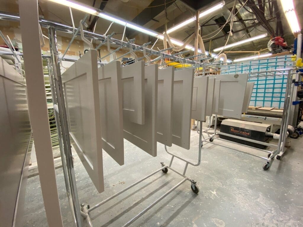 Spray Shop Hanging Racks