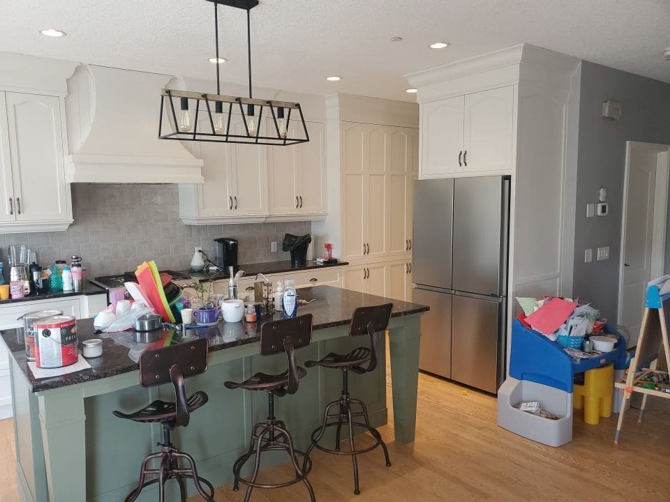 Brown wood two tone after 10