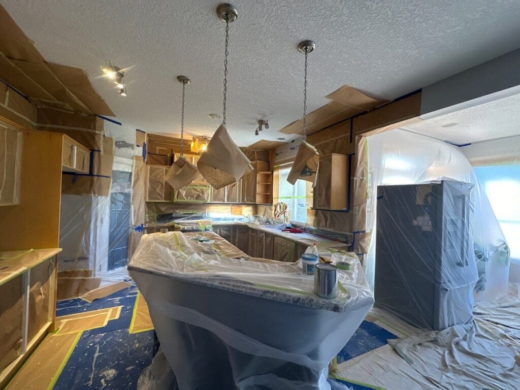 white kitchen prep 3