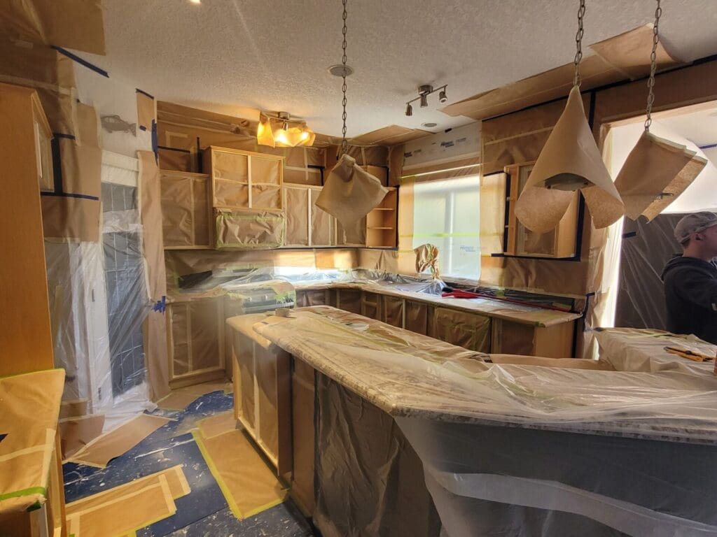 white kitchen prep 4