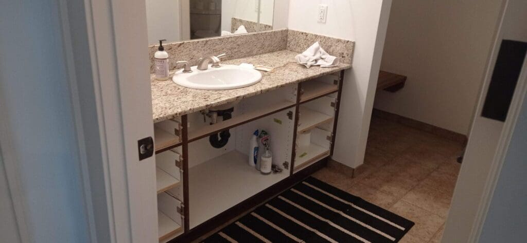 stylish mantel before 2