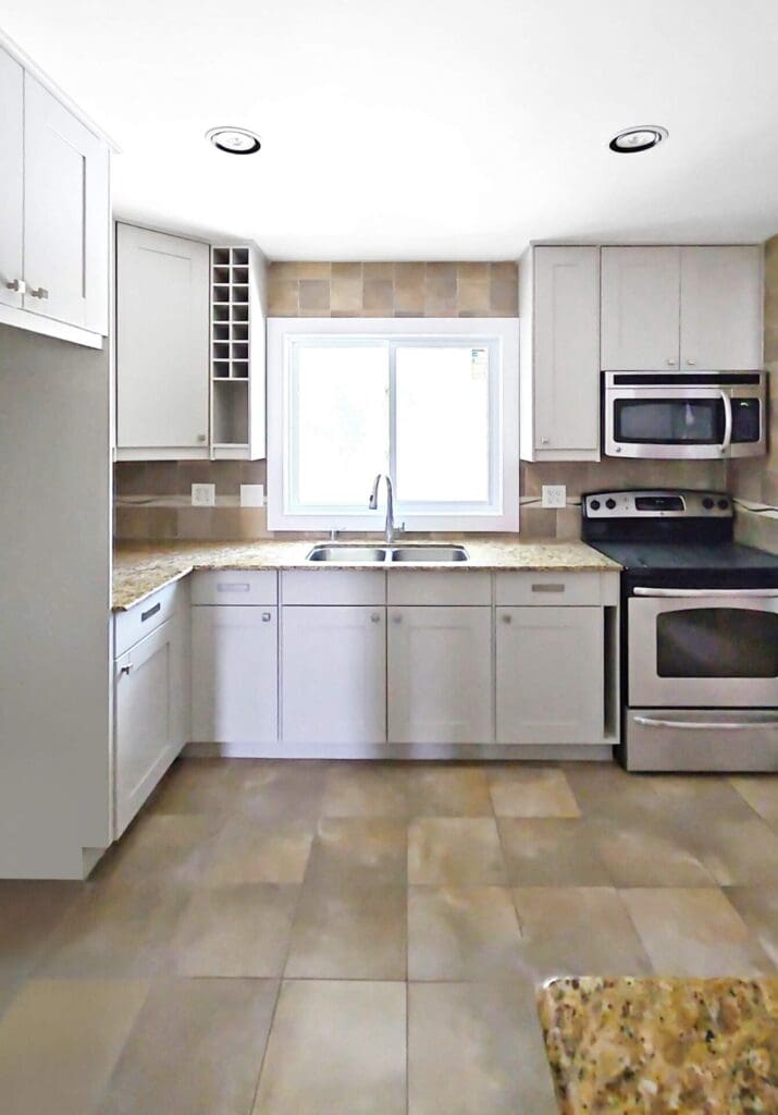 cherry to grey kitchen 6