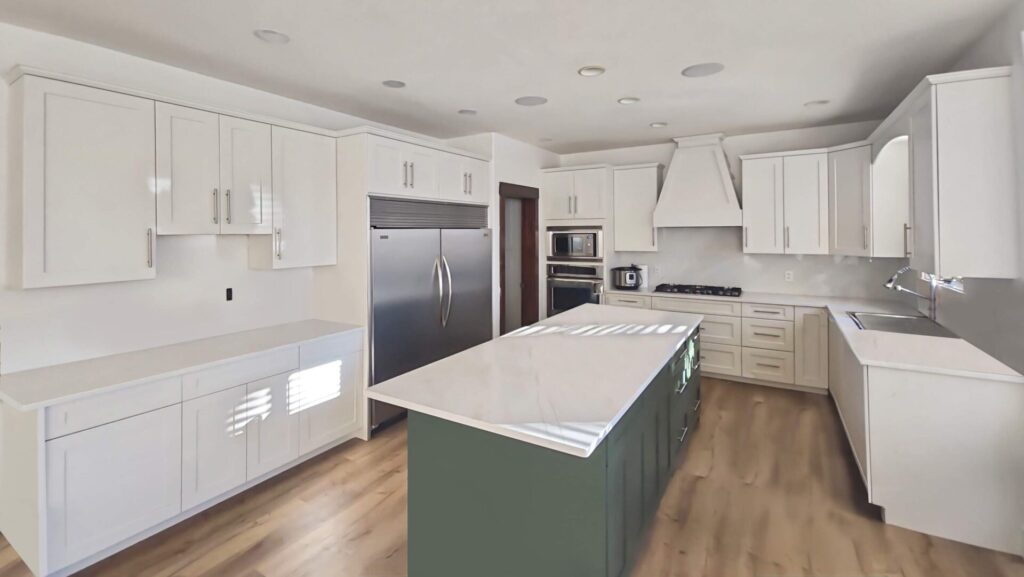 Cabinet painting process