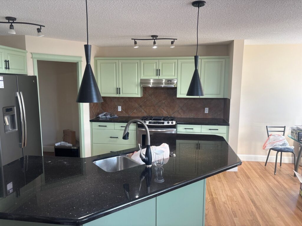 two-tone green transformation 3