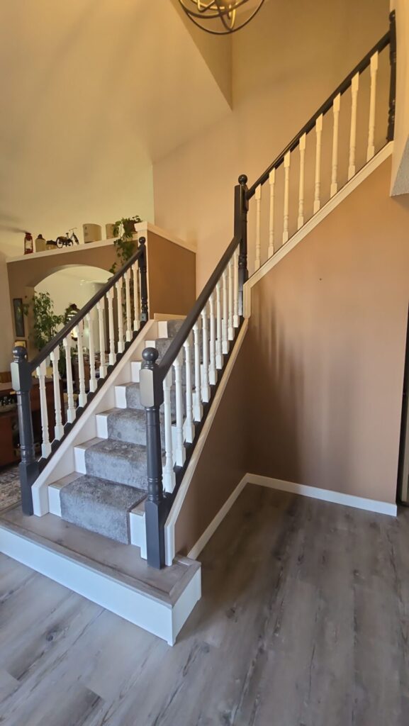 black and white railing 1