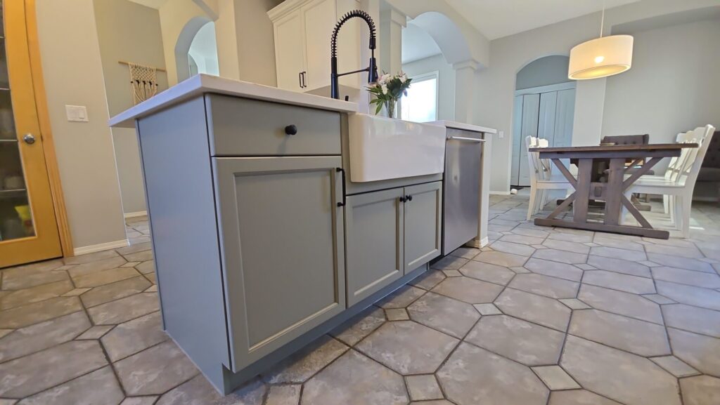 two-tone kitchen reno 4