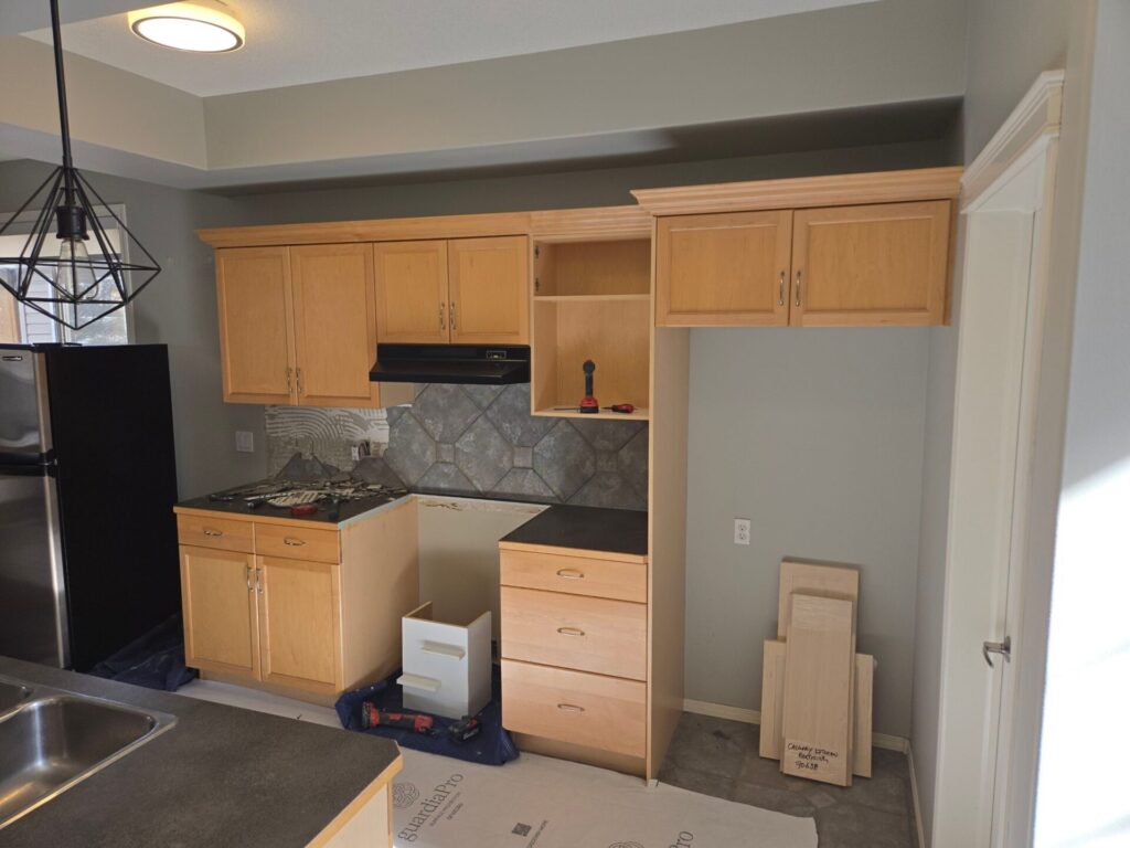 two-tone kitchen reno 14