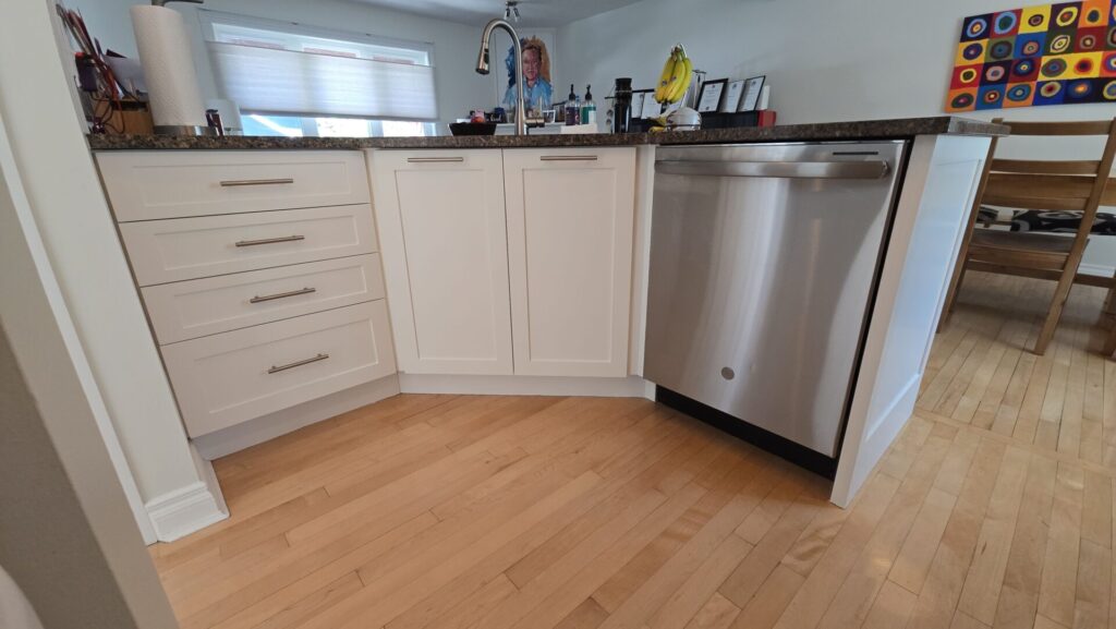off-white painted kitchen refresh 2