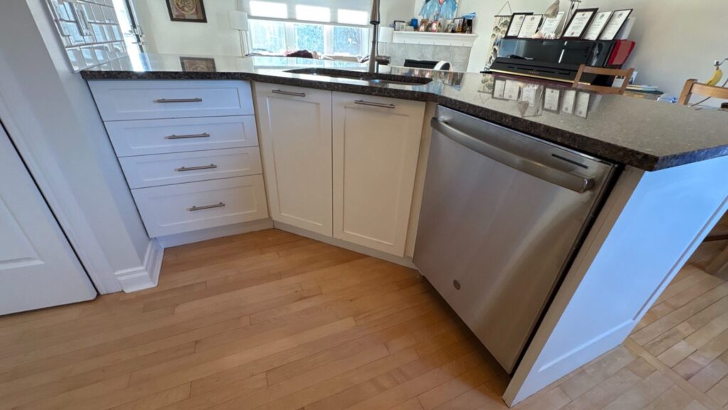 off-white painted kitchen refresh 9