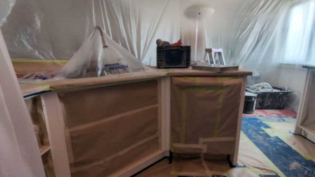 off-white painted kitchen refresh 7